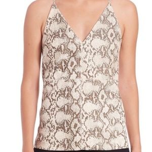 Sexy Snake Leather Front Cami by Bailey 44